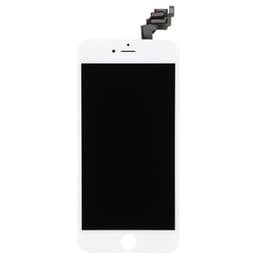 Complete Assembly - LCD Screen and Digitizer Assembly for iPhone 6 Plus (Front camera / Prox Sensor / Earspeaker Pre-Installed) (White)