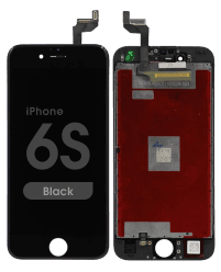 Premium Refurbished - LCD Screen and Digitizer Assembly for iPhone 6S (Black)