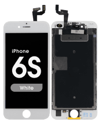 Complete Assembly - LCD Screen and Digitizer Assembly for iPhone 6S (Front Camera / Prox Sensor / Earspeaker Pre-Installed) (White)