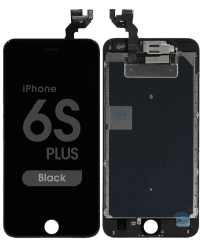 Complete Assembly - LCD Screen and Digitizer Assembly for iPhone 6S Plus (Front camera / Prox Sensor / Earspeaker Pre-Installed) (Black)