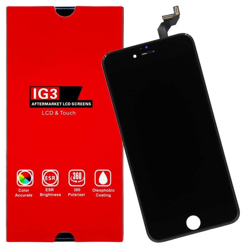 IG3 - Aftermarket LCD Screen and Digitizer Assembly for iPhone 6S Plus (Black)