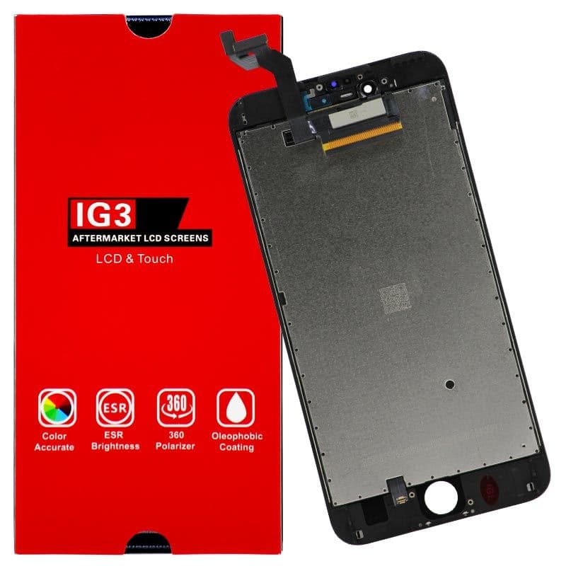 IG3 - Aftermarket LCD Screen and Digitizer Assembly for iPhone 6S Plus (Black)