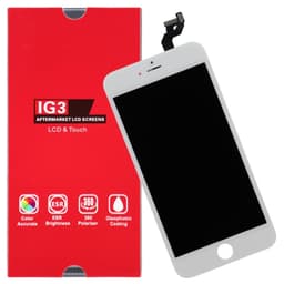 IG3 - Aftermarket LCD Screen and Digitizer Assembly for iPhone 6S Plus (White)
