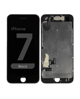 Complete Assembly - LCD Screen and Digitizer Assembly for iPhone 7 (Front Camera / Prox Sensor / Earspeaker Pre-Installed) (Black)