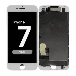 Complete Assembly - LCD Screen and Digitizer Assembly for iPhone 7 (Front Camera / Prox Sensor / Earspeaker Pre-Installed) (White)