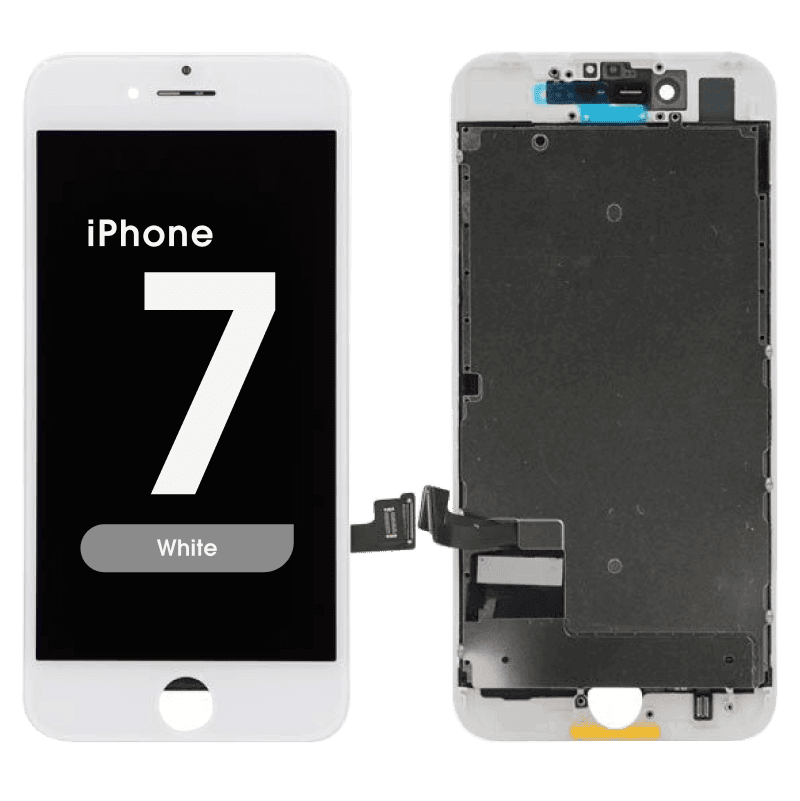 FX5 - Aftermarket LCD Screen and Digitizer Assembly for iPhone 7 (White)