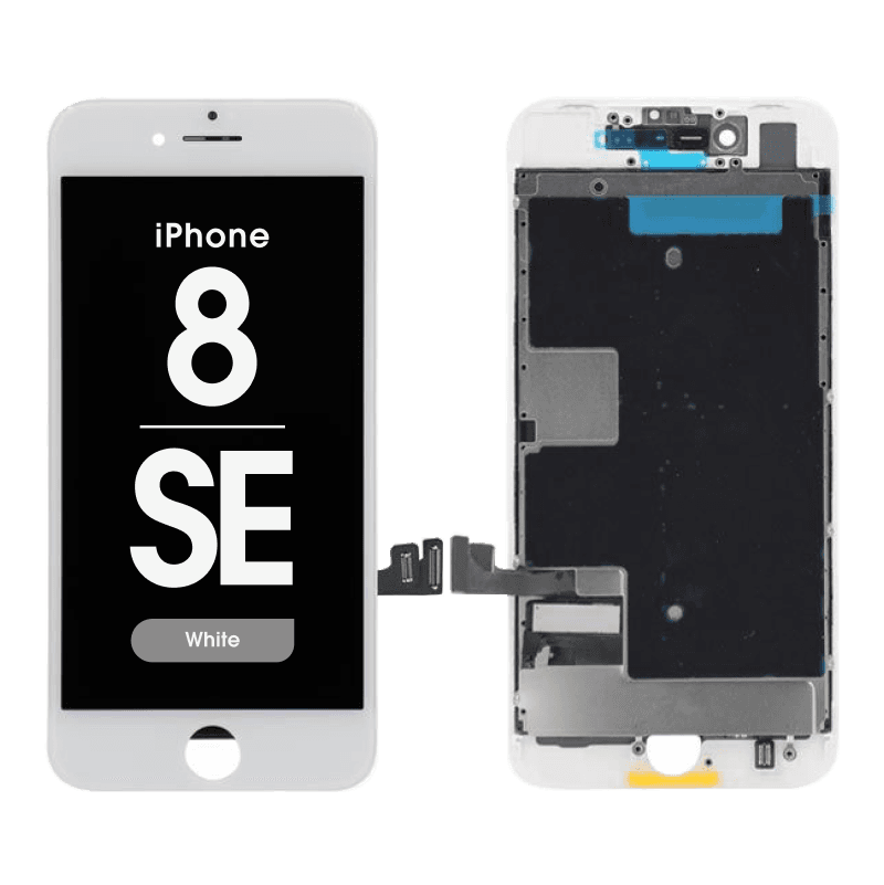 FX5 - Aftermarket LCD Screen and Digitizer Assembly for iPhone 8 / SE (2020) (White)