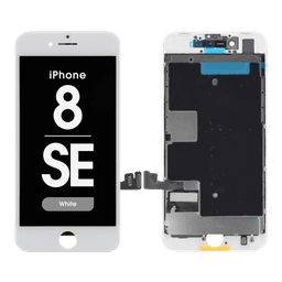 Premium Refurbished - LCD Screen and Digitizer Assembly for iPhone 8 / SE (2020) (White)