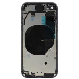 Back Housing for iPhone 8 (No Logo) (Black)