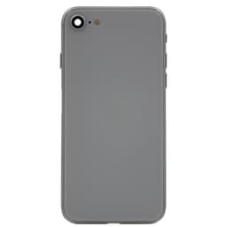 Back Housing for iPhone 8 (No Logo) (White)