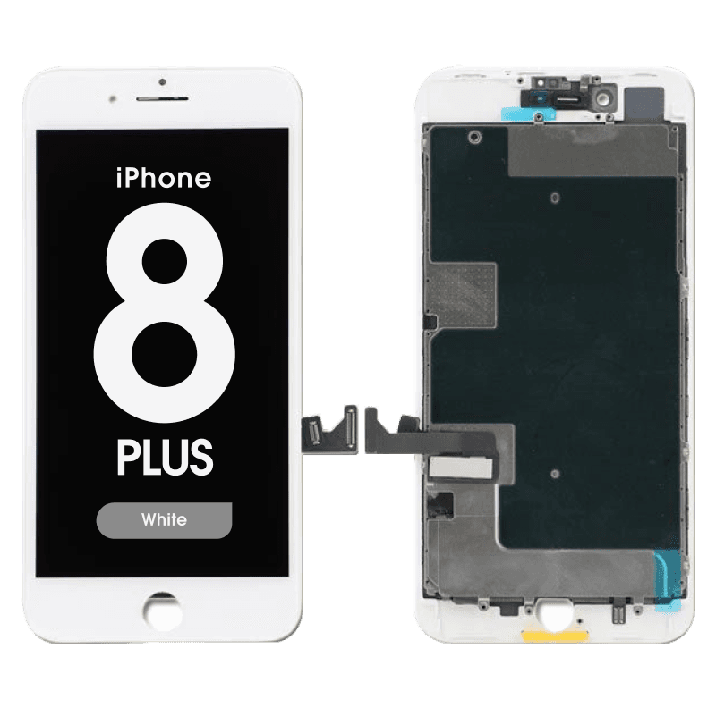 FX5 - Aftermarket LCD Screen and Digitizer Assembly for iPhone 8 Plus (White)
