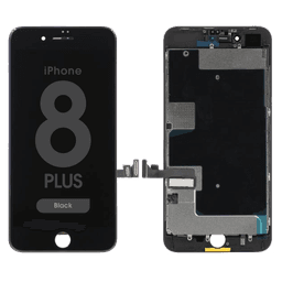 Premium Refurbished - LCD Screen and Digitizer Assembly for iPhone 8 Plus (Black)