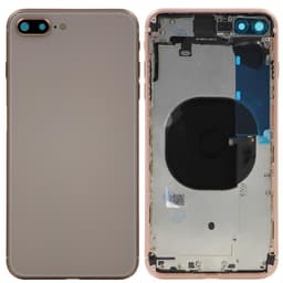 Back Housing for iPhone 8 Plus (No Logo) (Gold)
