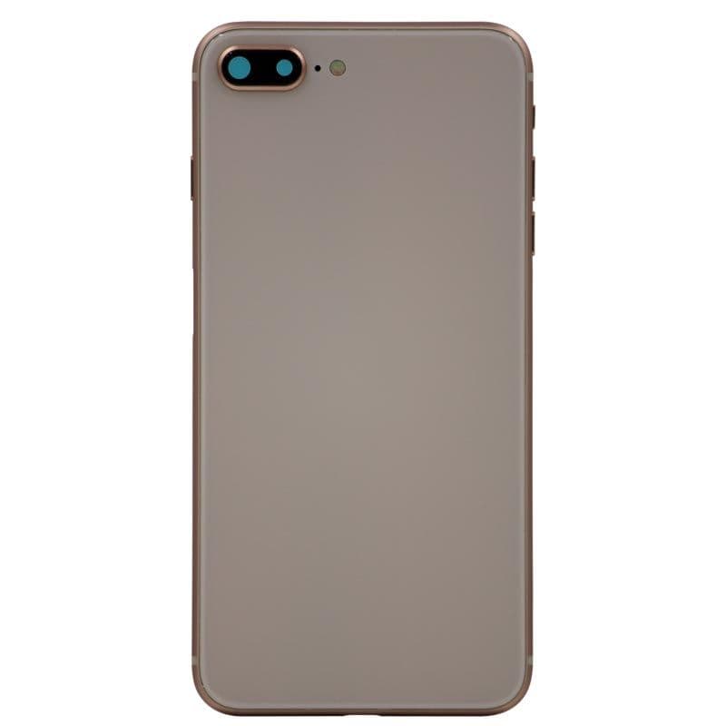 Back Housing for iPhone 8 Plus (No Logo) (Gold)