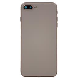Back Housing for iPhone 8 Plus (No Logo) (Gold)