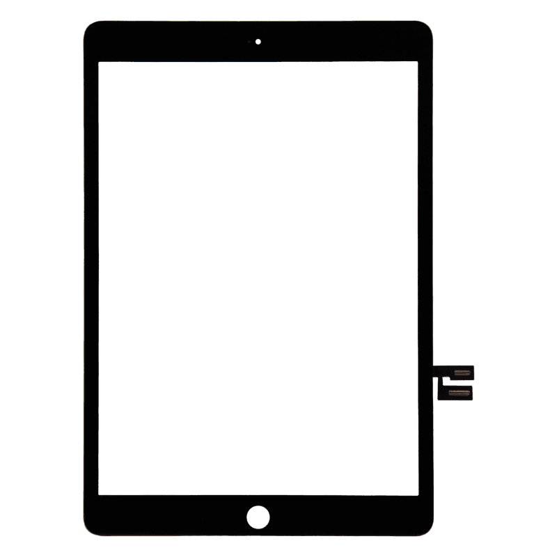 Replacement Glass and Digitizer Touch Panel, Black, for iPad 7, 10.2"  / iPad 8, 10.2"