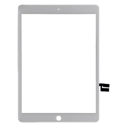 Replacement Glass and Digitizer Touch Panel, White, for iPad 7, 10.2" / iPad 8, 10.2"