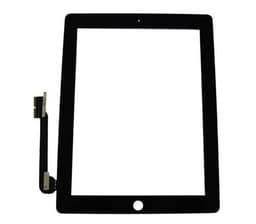 Aftermarket - Glass and Digitizer Touch Panel for iPad 3 / iPad 4 (Black)