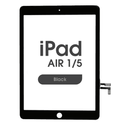 Aftermarket - Glass and Digitizer Touch Panel for iPad Air 1 / iPad 5 (Black)