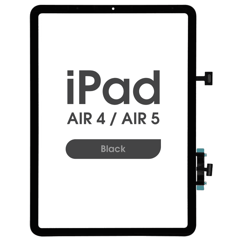 Aftermarket - Glass and Digitizer Touch Panel for iPad Air 4 / Air 5 (WiFi Version)  (Black)