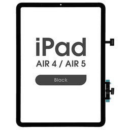 Aftermarket - Glass and Digitizer Touch Panel for iPad Air 4 / Air 5 (WiFi Version)  (Black)