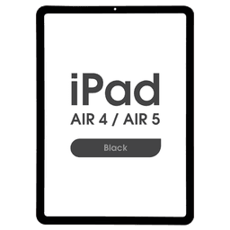 Aftermarket - Front Glass for iPad Air 4 / Air 5 (Black)