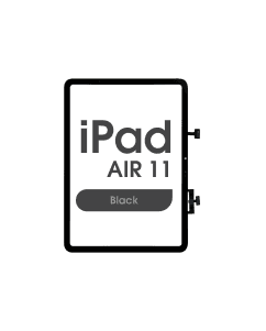Aftermarket - Glass and Digitizer Touch Panel for iPad Air 11 (WiFi) (Black)