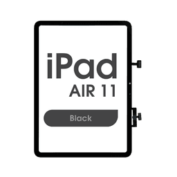 Aftermarket - Glass and Digitizer Touch Panel for iPad Air 11 (2024) / iPad Air 11 (2025) (WiFi) (Black) - Injured Gadgets