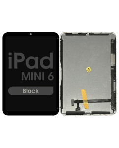 Premium Refurbished - Glass and Digitizer Complete LCD Assembly for iPad Mini 6 (WiFi) (Black)