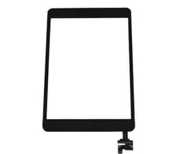 Aftermarket w/ Home Button - Glass and Digitizer Touch Panel for iPad Mini 1 / iPad Mini 2 (Black)