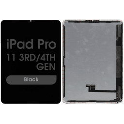 Premium Refurbished - Glass and Digitizer Complete LCD Assembly for iPad Pro 11 3rd Gen (2021) / 4th Gen (2022) (Black)