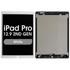 Premium – Glass and Digitizer Complete LCD Assembly for iPad Pro 12.9 2nd Gen (White)