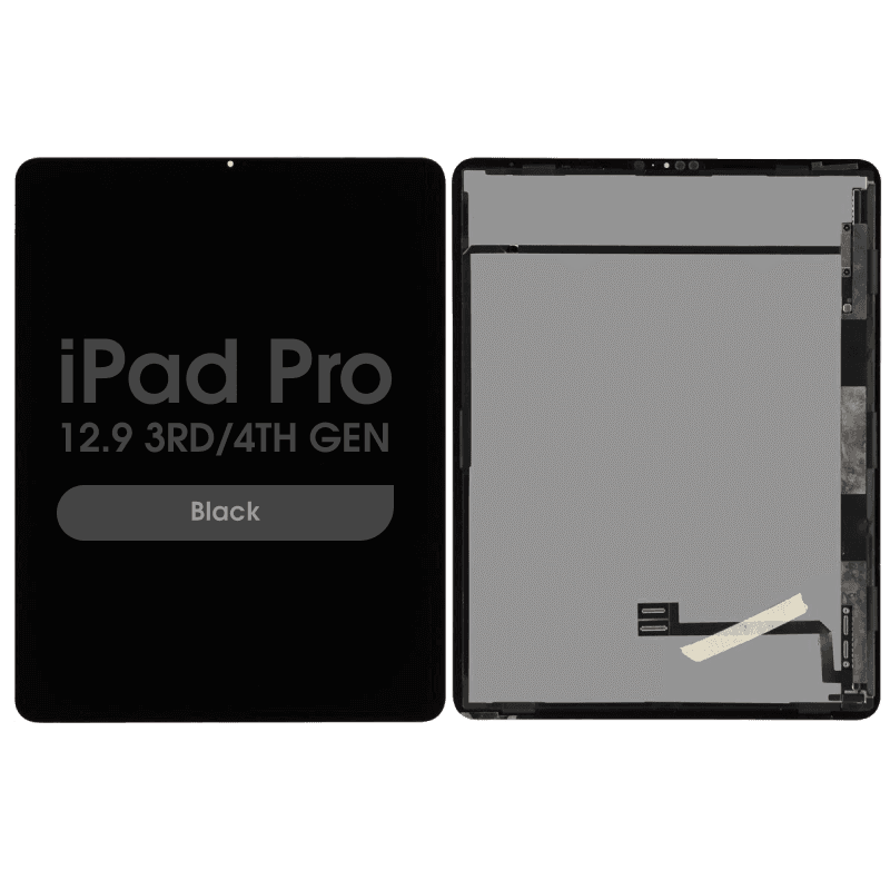 Premium Refurbished - Glass and Digitizer Full LCD Assembly for iPad Pro 12.9 3rd / iPad Pro 12.9 4th Gen (Black)