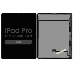 Premium Refurbished - Glass and Digitizer Full LCD Assembly for iPad Pro 12.9 3rd / iPad Pro 12.9 4th Gen (Black)