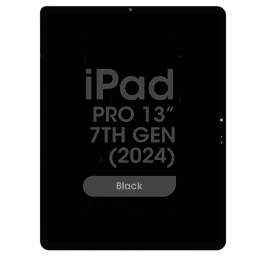 Premium Refurbished - Glass and Digitizer Complete LCD Assembly for iPad Pro 13" 7th Gen (2024) (Black)