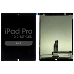 Premium Refurbished – Glass and Digitizer Complete LCD Assembly for iPad Pro 12.9 1st Gen w/ Daughterboard (Black)