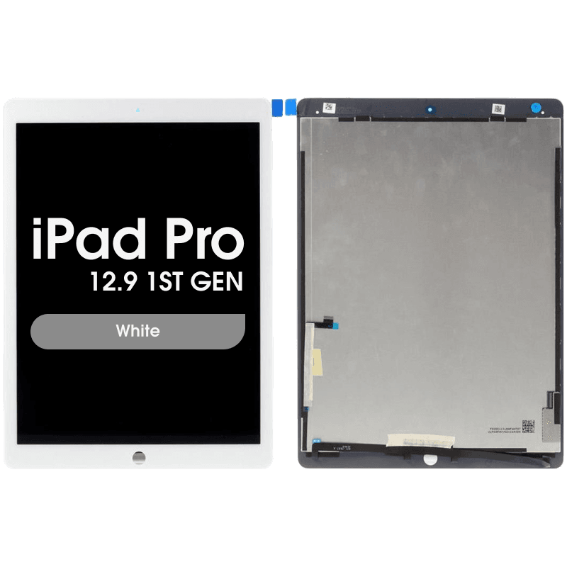 Premium Refurbished - Glass and Digitizer Full LCD Assembly for iPad Pro 12.9 1st Gen (White)