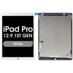 Premium Refurbished - Glass and Digitizer Full LCD Assembly for iPad Pro 12.9 1st Gen (White)