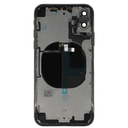 Back Housing for iPhone X (No Logo) (Black)