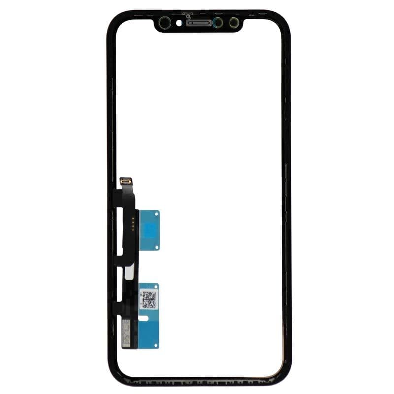 (4in1) Long Cable Front Glass w/ Digitizer / Frame / OCA for iPhone XR