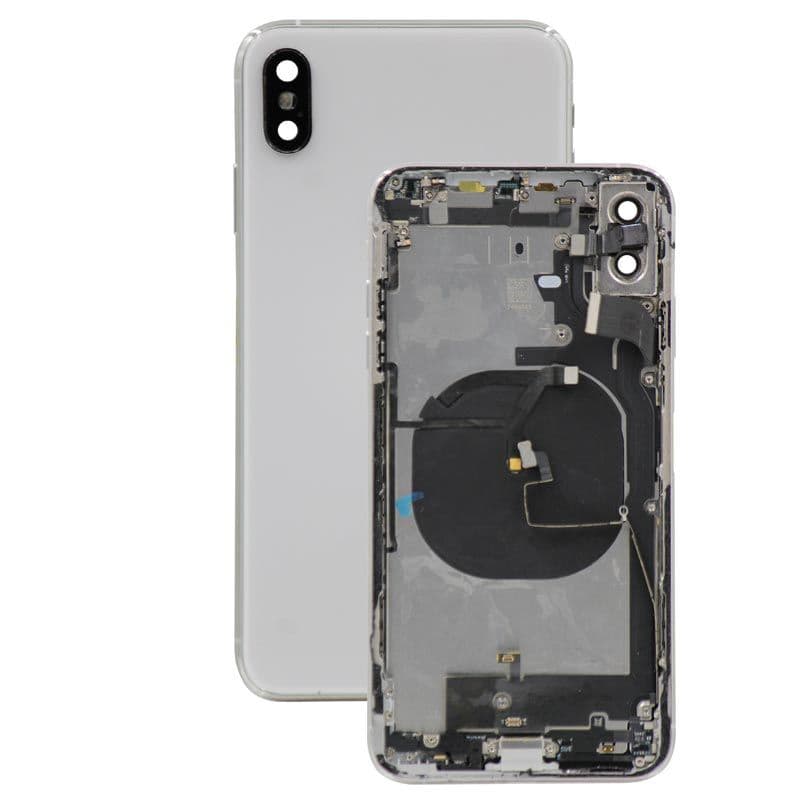 OEM Pull - Back Housing for iPhone XS Max (US Version) (Grade A) (Silver)