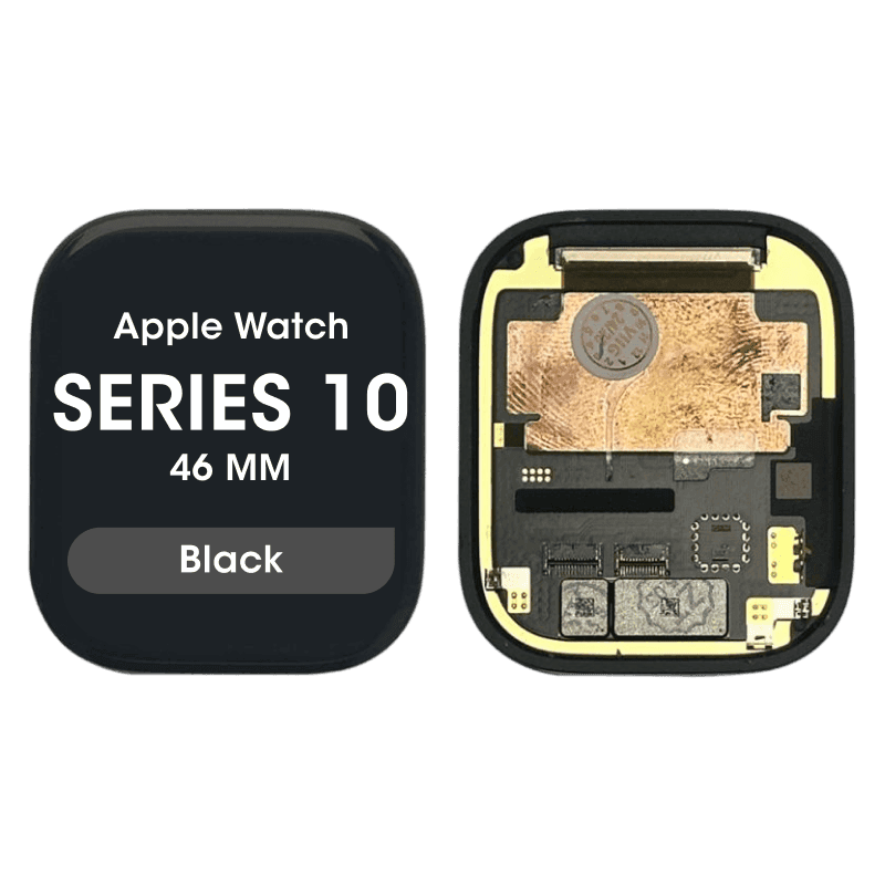 Premium - OLED Screen and Touch Screen Digitizer Assembly for Apple Watch Series 10 (46mm) (Black)