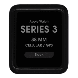 OLED Screen and Digitizer Assembly for Apple Watch Series 3 (38 mm) (Cellular / GPS)
