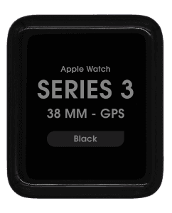 OLED Screen and Digitizer Assembly for Apple Watch Series 3 (38 mm) (GPS)