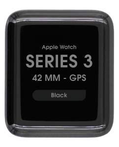 OLED Screen and Digitizer Assembly for Apple Watch Series 3 (42 mm) (GPS)