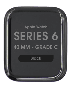 OEM Pull - OLED Screen and Digitizer Assembly for Apple Watch Series 6 (40 mm) (Grade C)