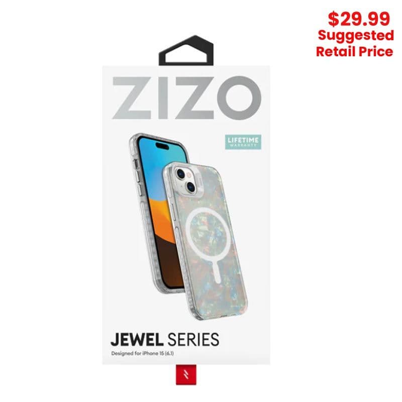 ZIZO - JEWEL Series iPhone 15 MagSafe Case (Opal)