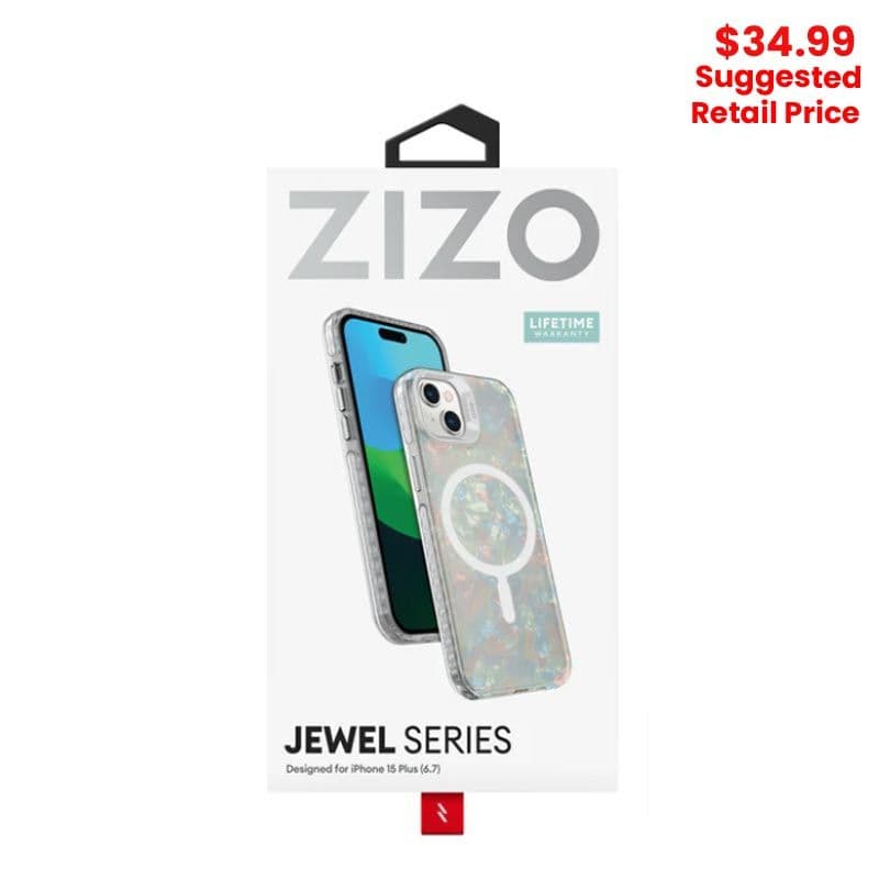 ZIZO - JEWEL Series iPhone 15 Plus MagSafe Case (Opal)