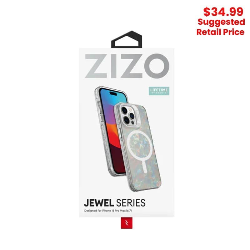 ZIZO - JEWEL Series iPhone 15 Pro Max MagSafe Case (Opal)