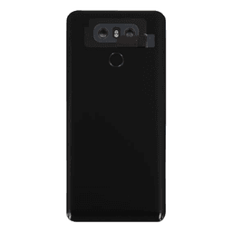 Back Cover w/ Fingerprint Scanner for LG G6 (Black)